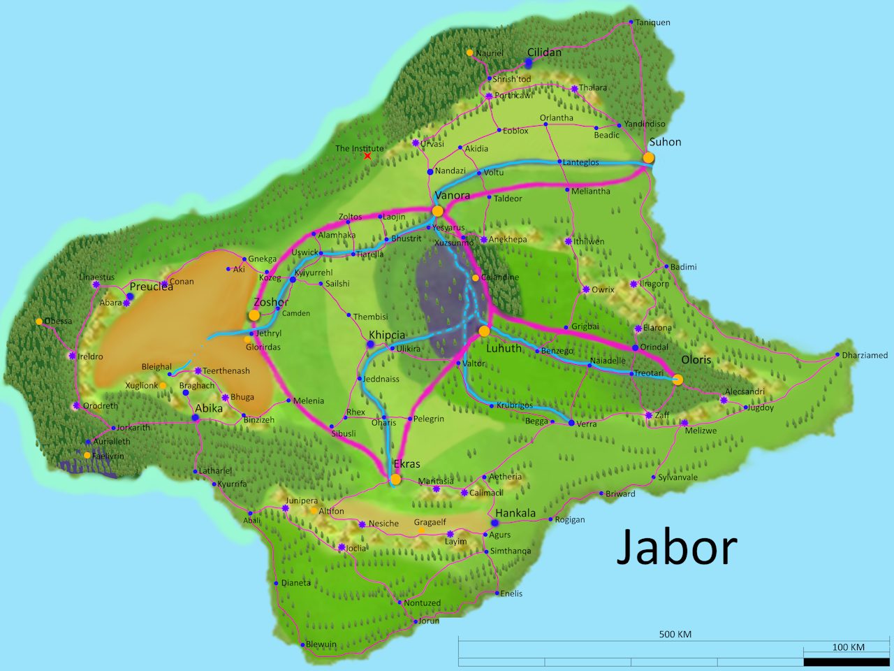 The city of Jabor