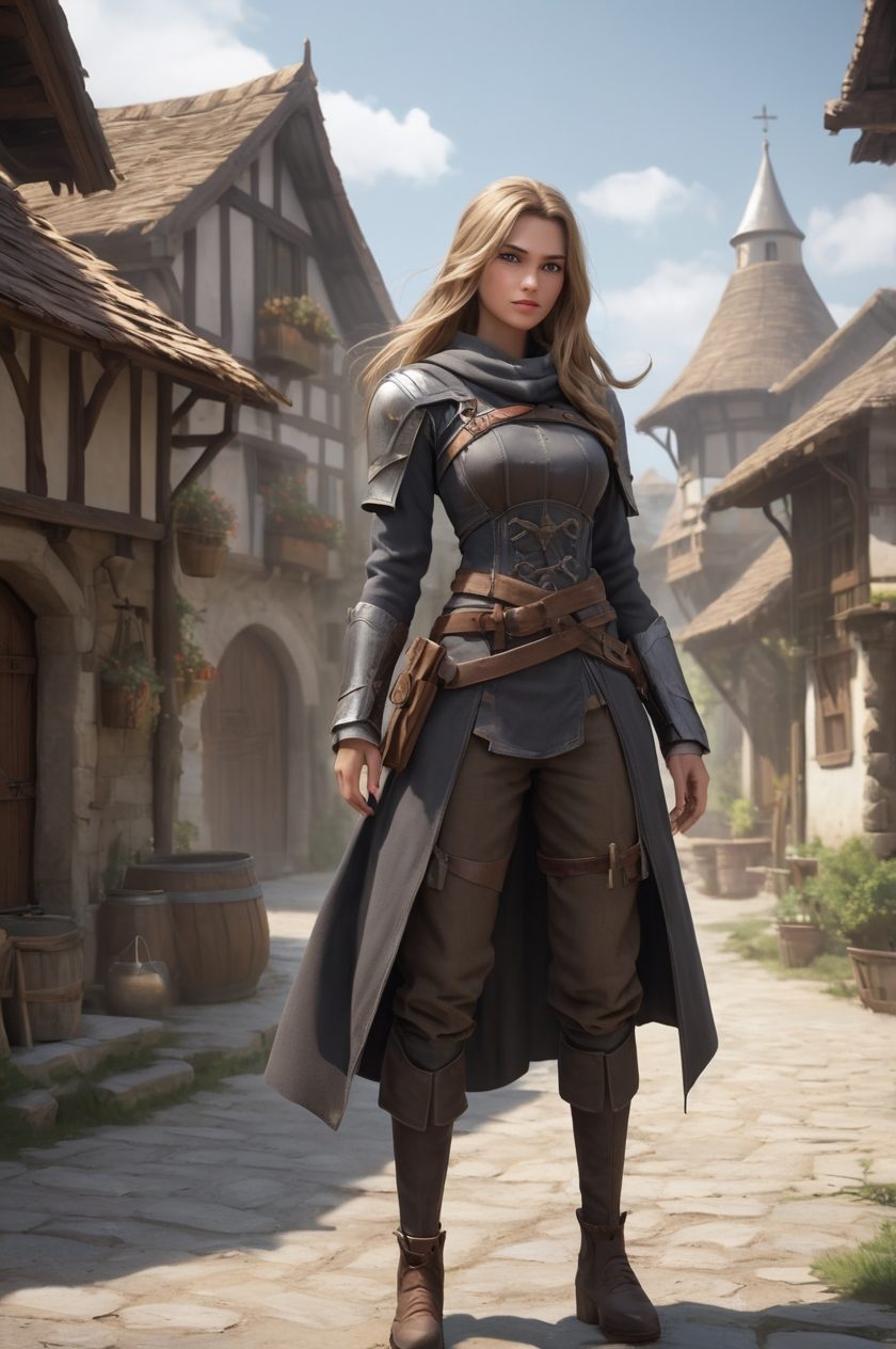 Cecilia, a character from the Second Darkness